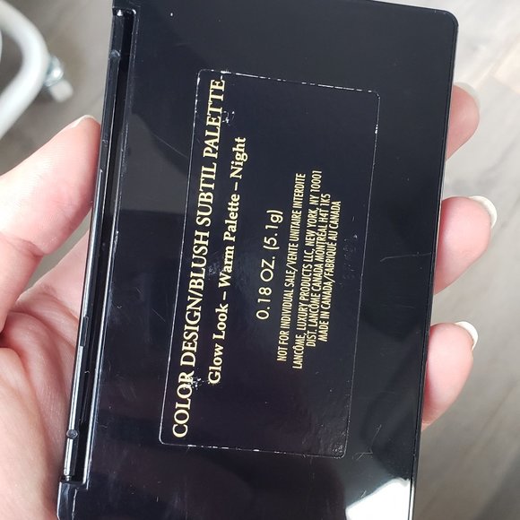 Lancome Eyeshadow/Blush - Glow Look - Warm Palette - Night - NEW - Picture 10 of 14